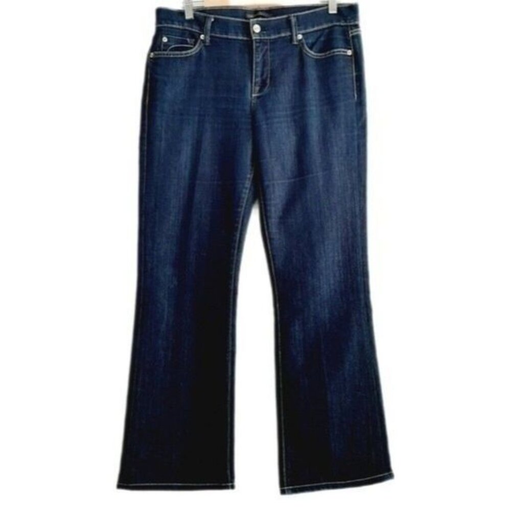 FIDELITY DENIM Belladonna Mid-Rise Bootcut Viper Rinse Jeans Sz 31